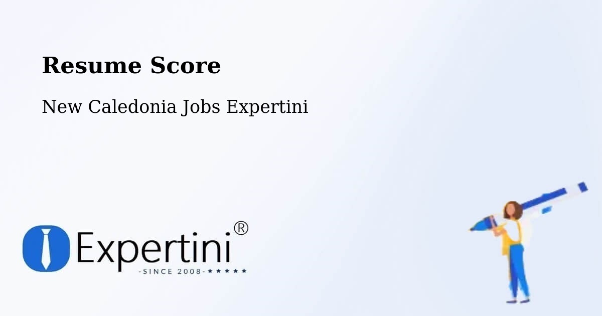 Resume Score & Job Description Match Tool – Neto - New Caledonia Jobs Expertini
